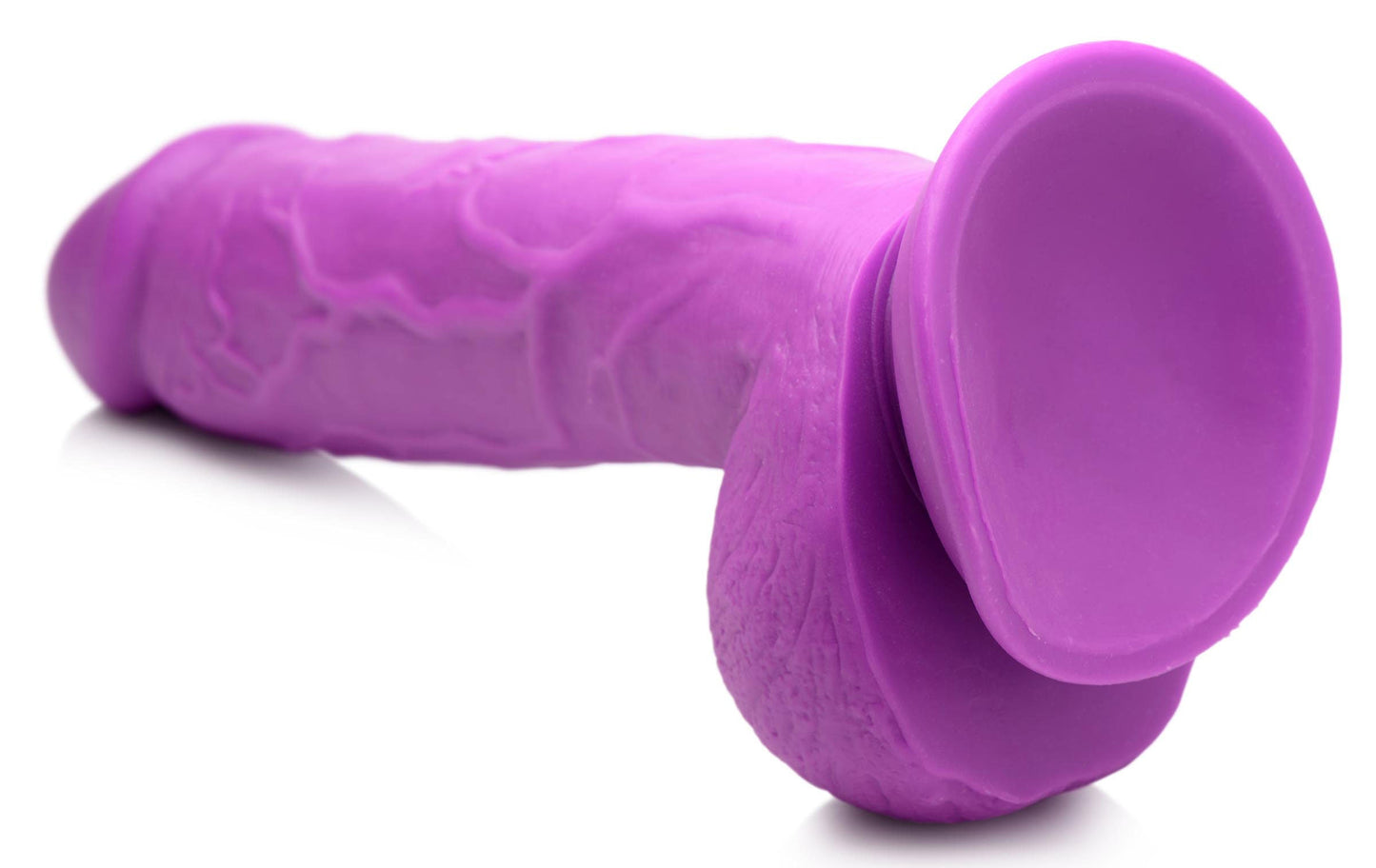 Pop Pecker 8.25 Inch Realistic Dildo With Suction Base Light