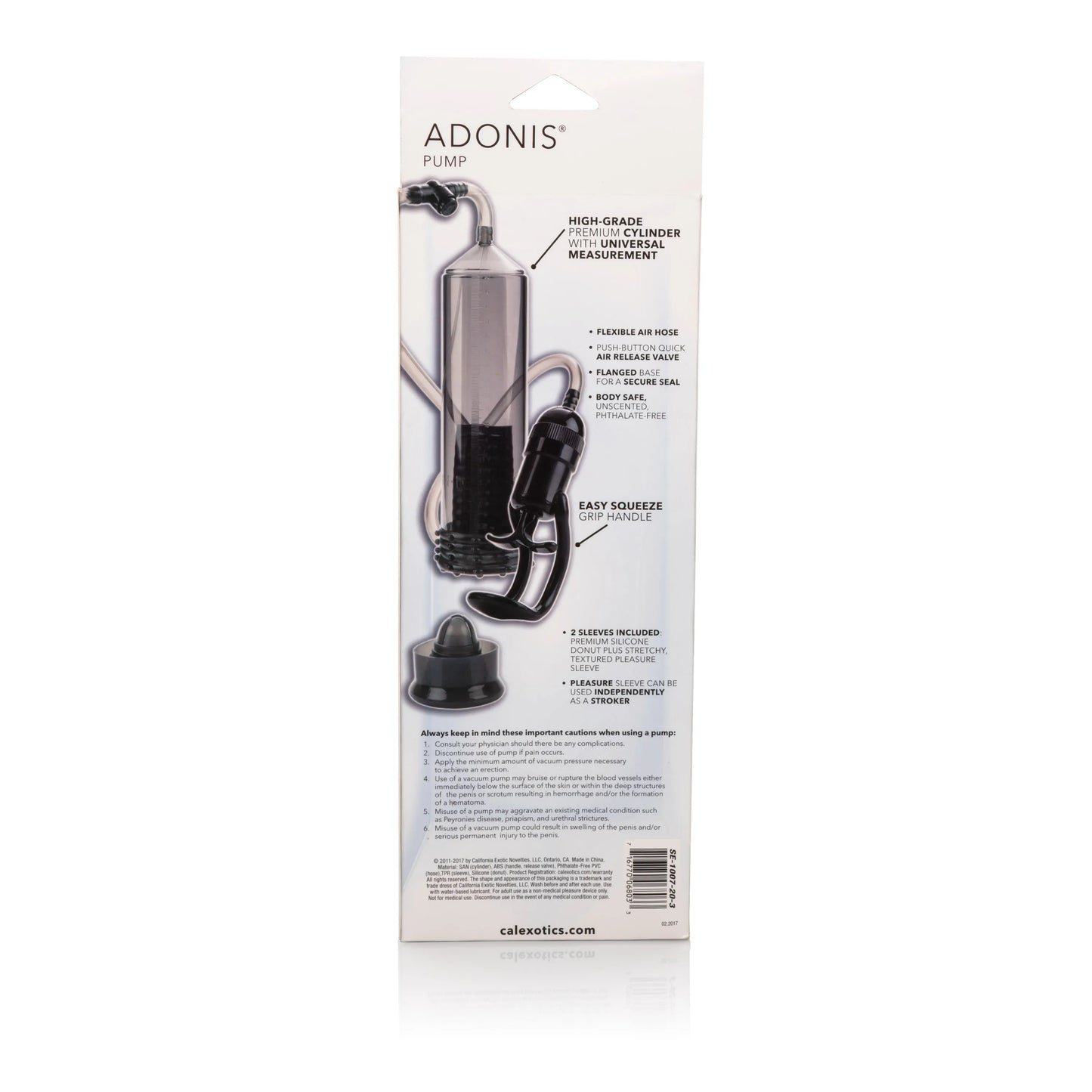 Adonis Pump – Advanced Vacuum Pump with Removable Sleeve Masturbator