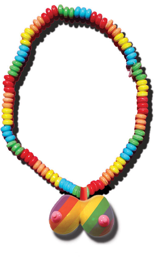 Rainbow Boobie Candy Necklace (Rainbow) – Candy Necklace