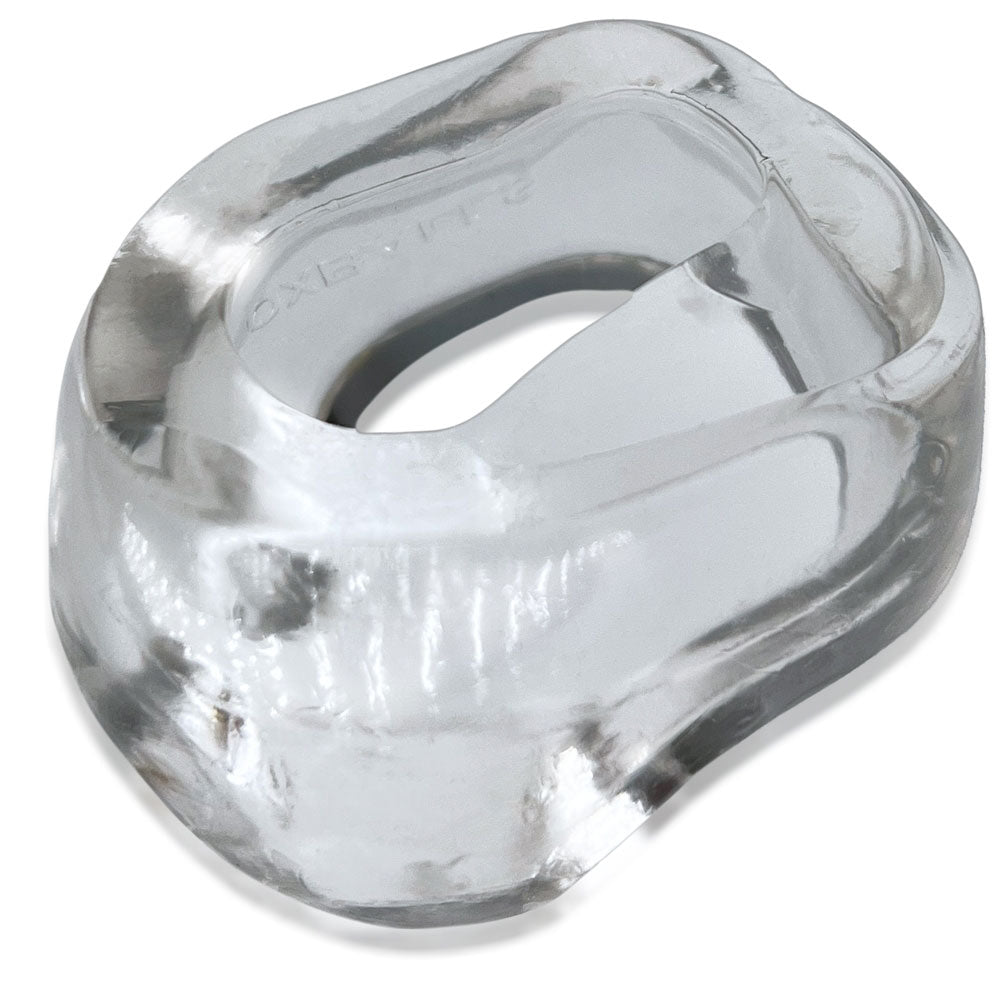 Big D Shaft Grip Cock Ring Clear