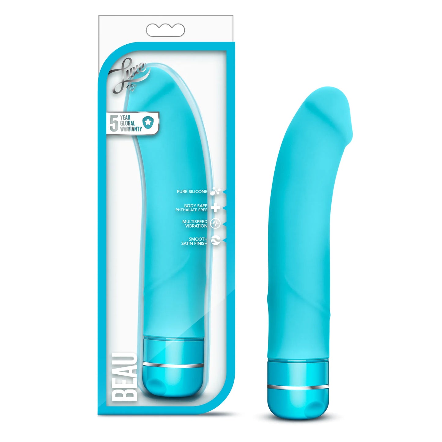 Beau Vibrating Dildo – Multi-Speed Firm G-Spot Vibrator