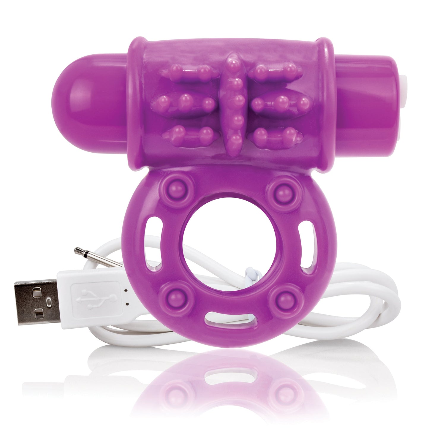 O Wow Ring – Rechargeable Vibrating Cock Ring with 10 Vibration Functions