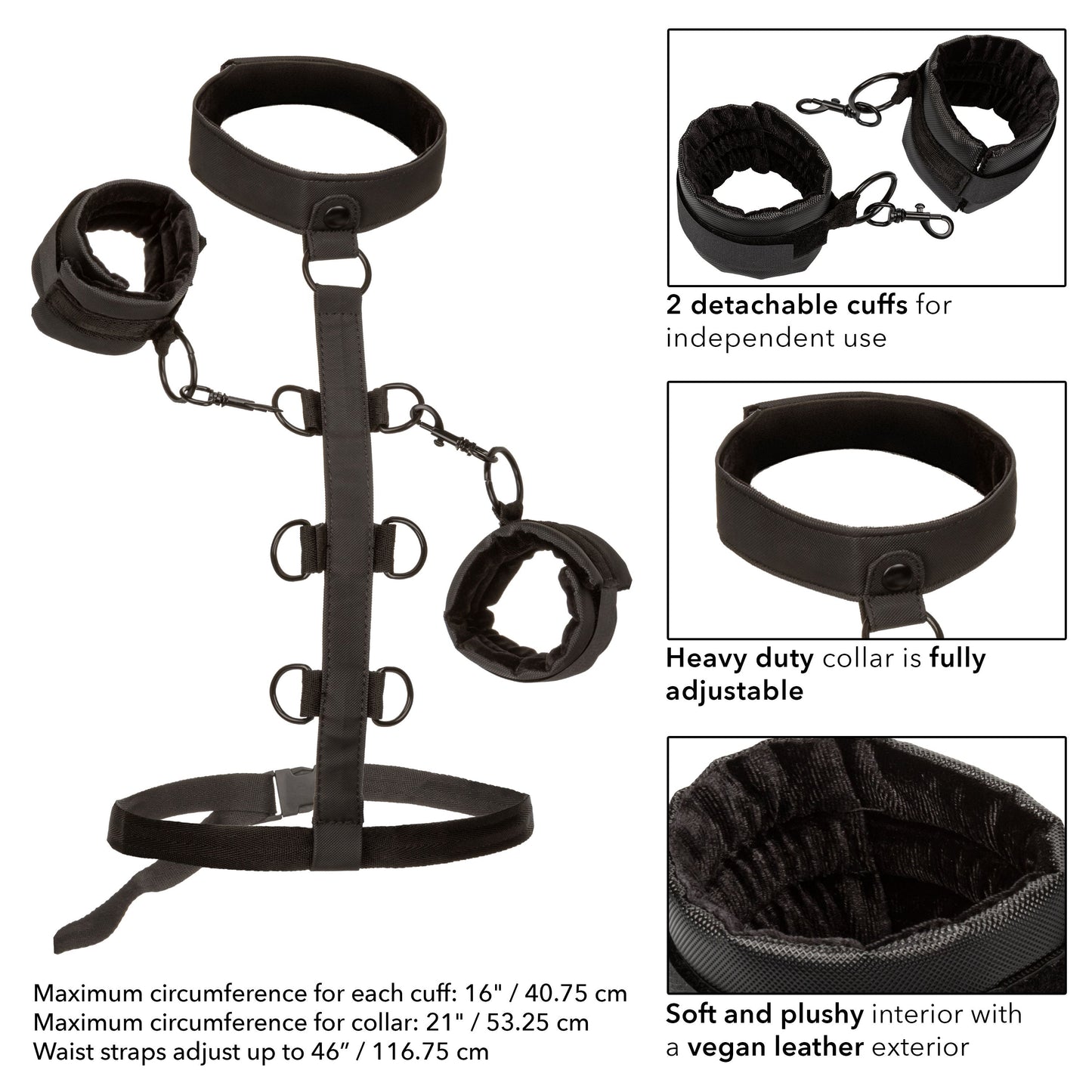 Boundless Collar Body Restraint – Adjustable Body Restraint