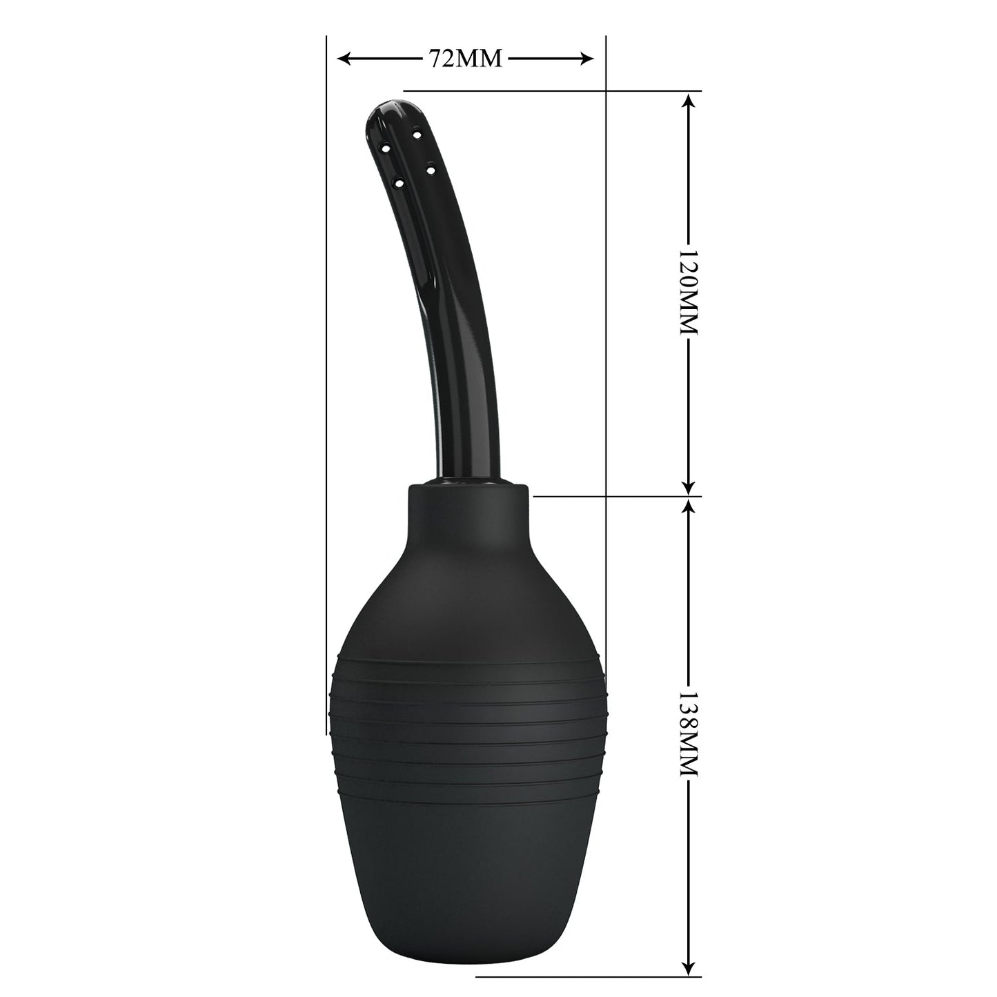 Mr Play Unisex Anal Douche 310ml Silicone Large Capacity