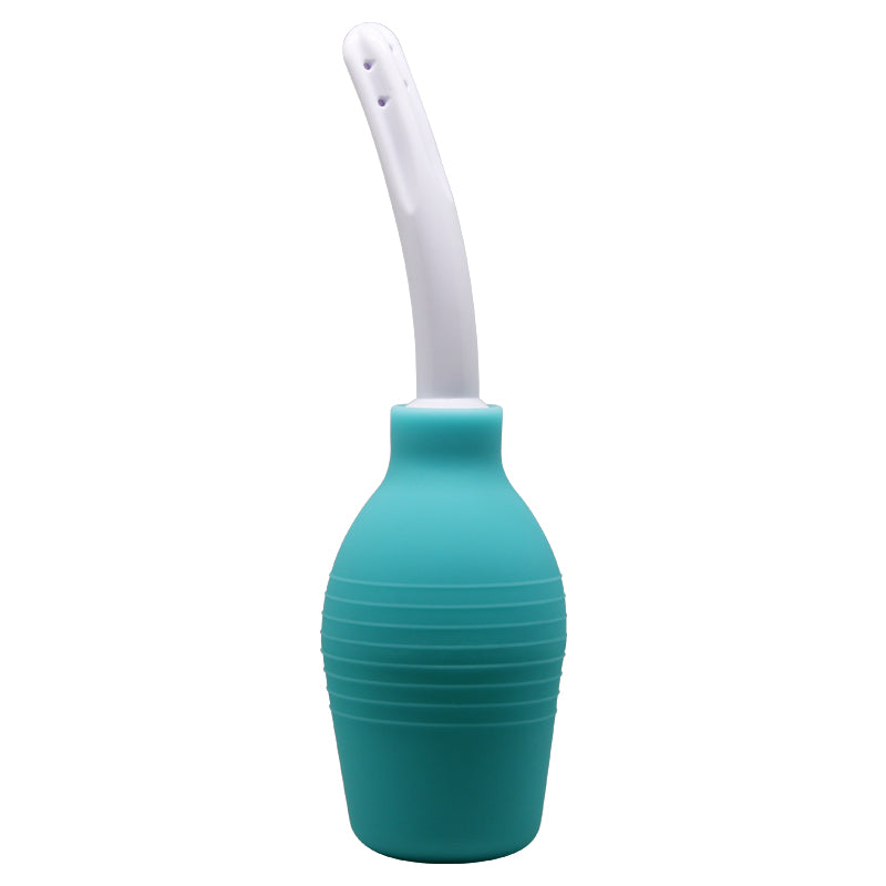 Mr Play Unisex Anal Douche with 310ml Capacity Aqua White