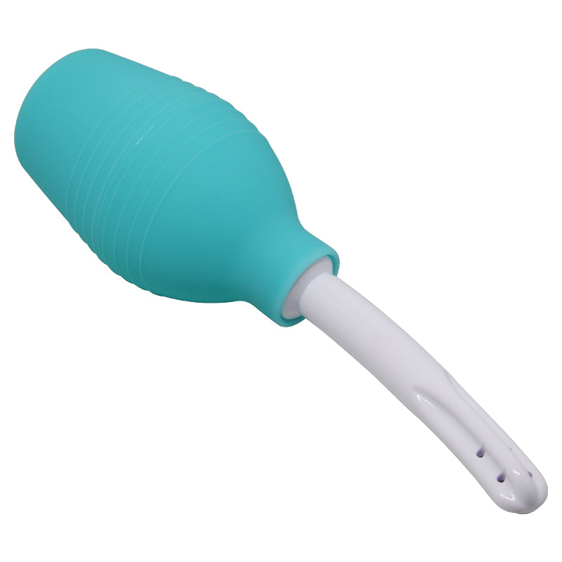 Mr Play Unisex Anal Douche with 310ml Capacity Aqua White