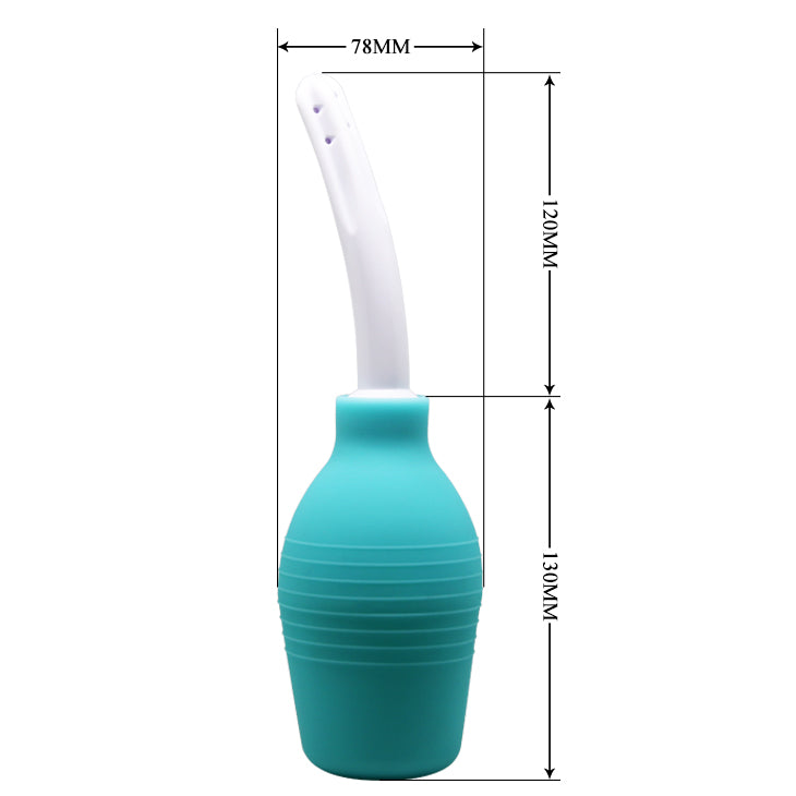 Mr Play Unisex Anal Douche with 310ml Capacity Aqua White