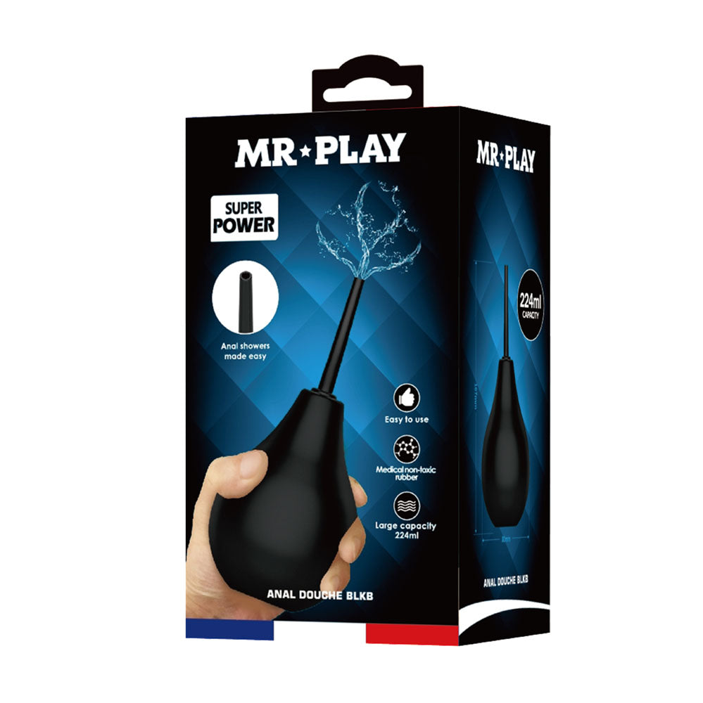 Mr Play Unisex Anal Douche with 224ml Capacity