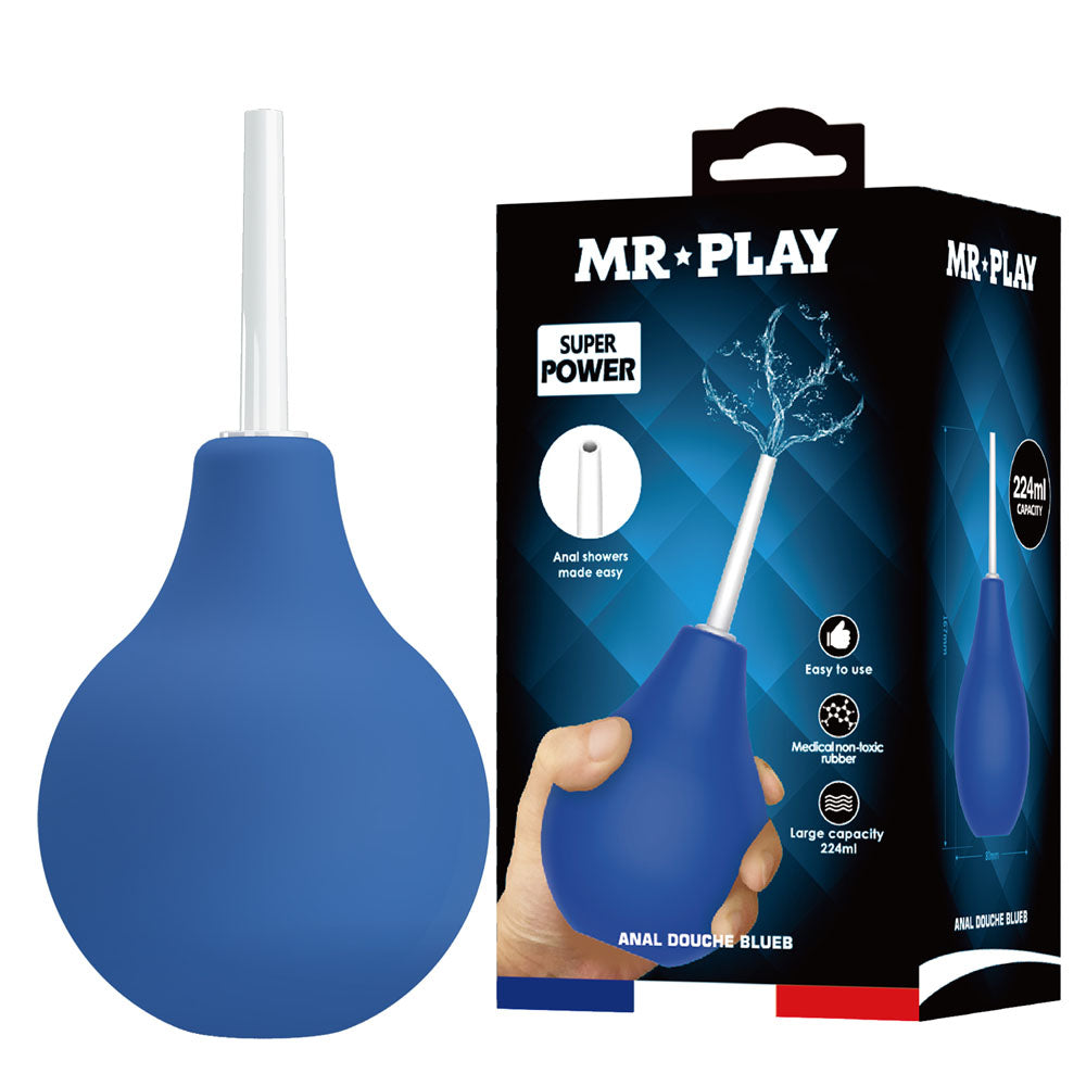 Mr Play Unisex Anal Douche with 224ml Capacity