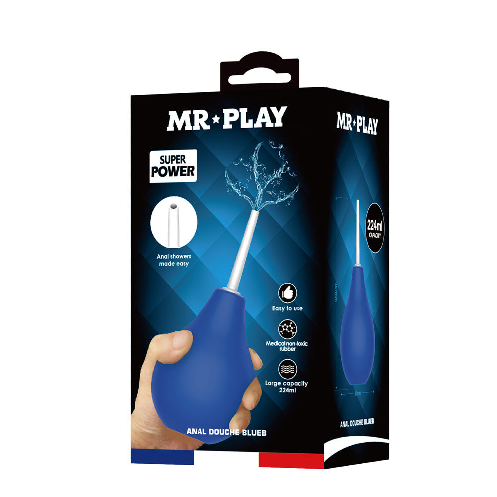Mr Play Unisex Anal Douche with 224ml Capacity