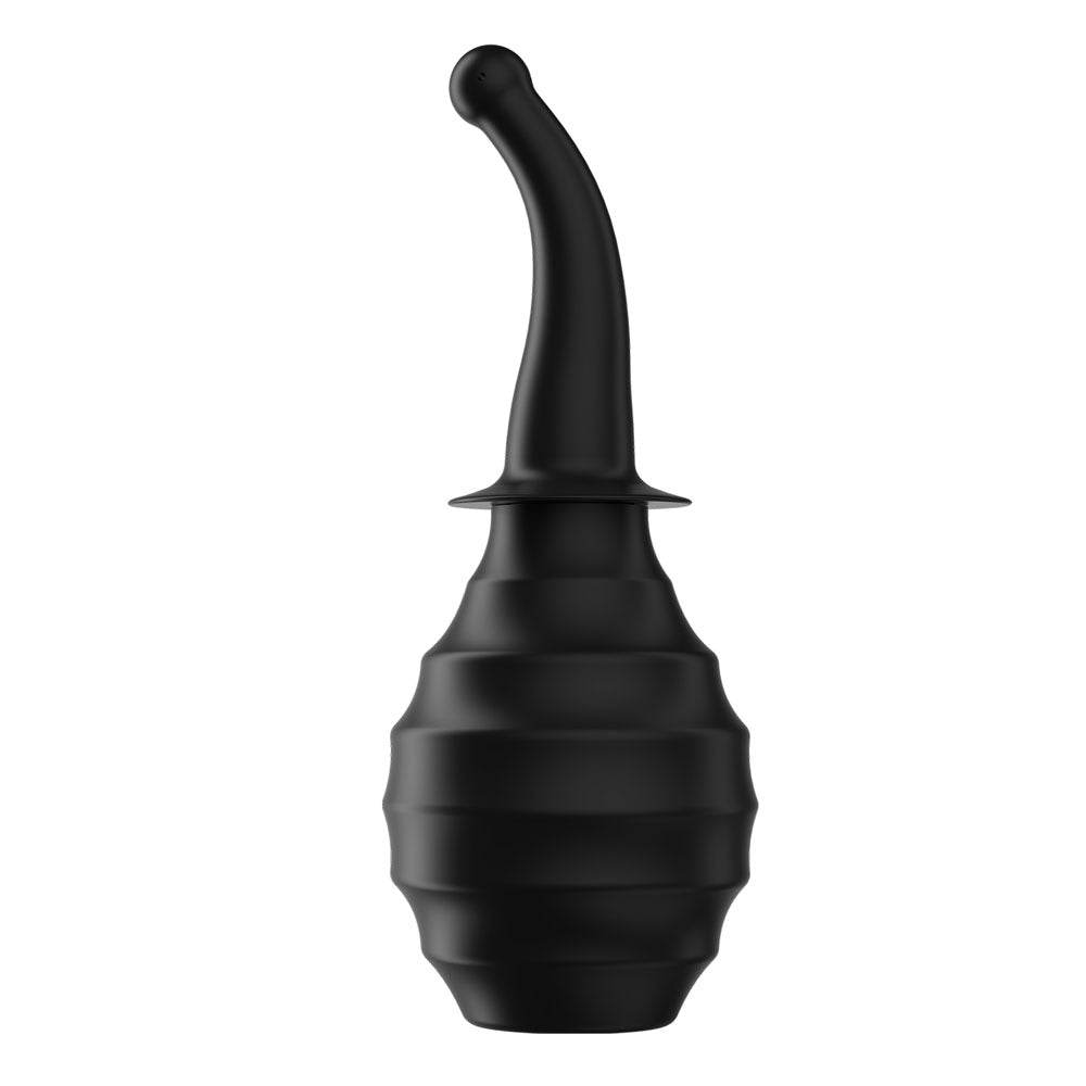 Anal Douche Black Large Capacity – Ergonomic Flexible Nozzle Anal Douche