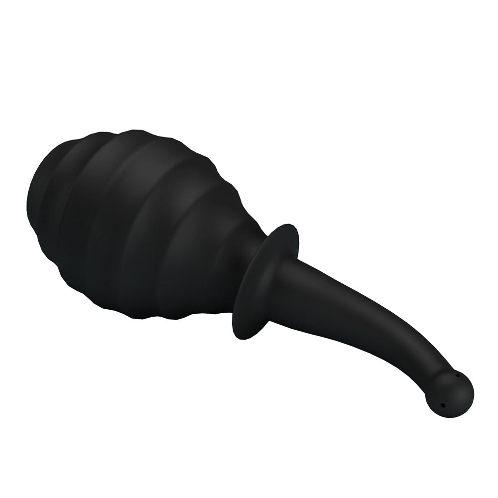 Anal Douche Black Large Capacity – Ergonomic Flexible Nozzle Anal Douche