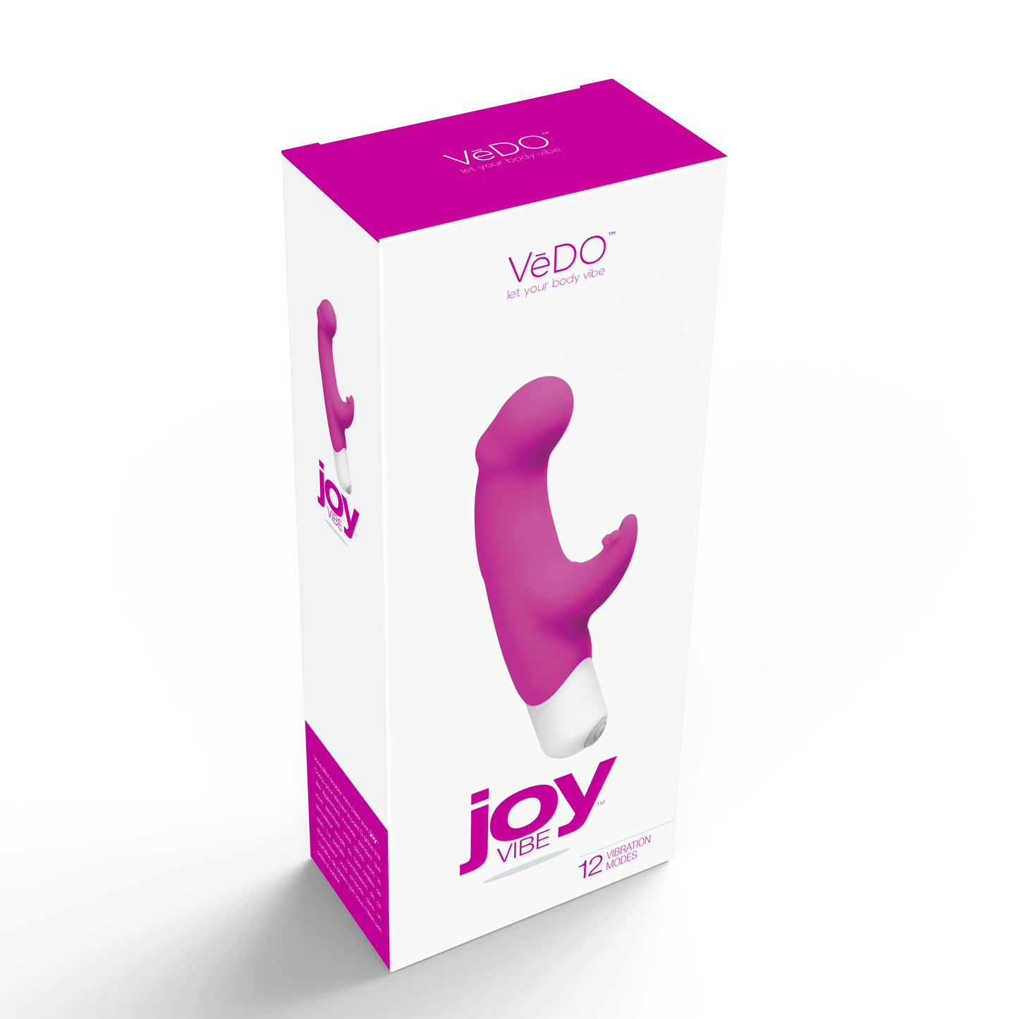 Joy Mini Vibrator Pink Wireless G-Spot and Clitoral Stimulator