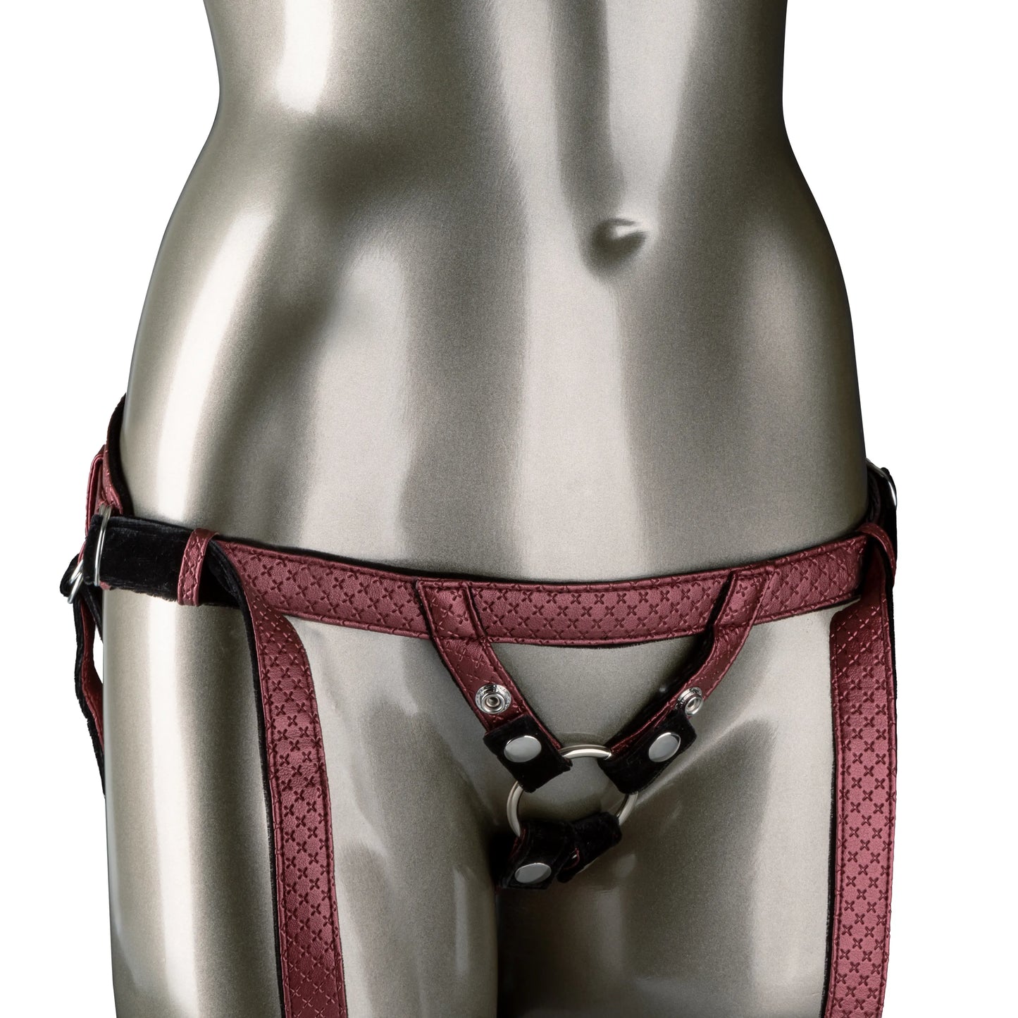 Her Royal Harness Regal Duchess – Premium Crotchless Vegan Leather Harness