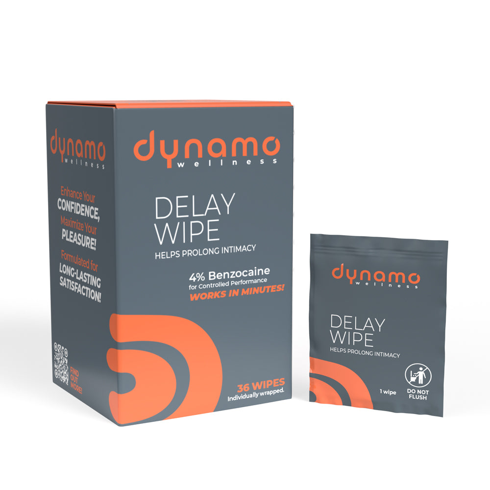 Delay Wipe – Benzocaine Enhanced Desensitizing Wipes