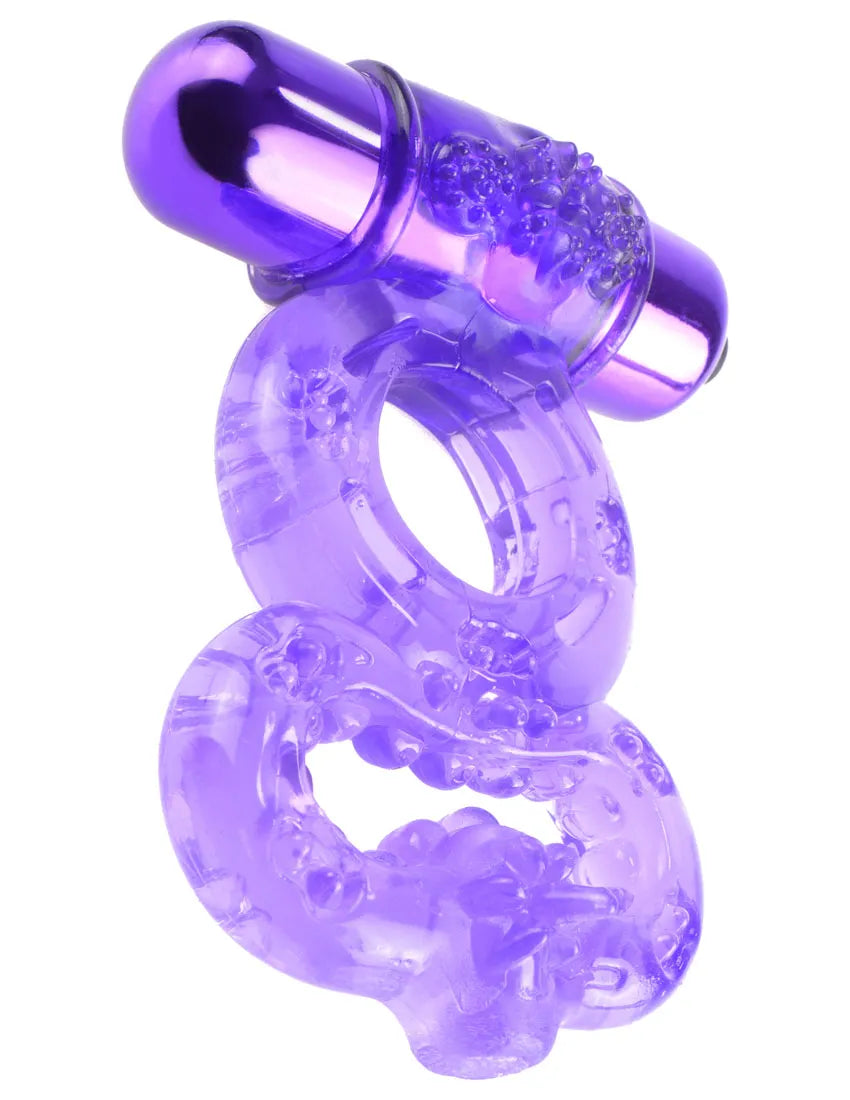 Fantasy C-Ringz Infinity Super Ring (Purple) – Vibrating Cock Ring