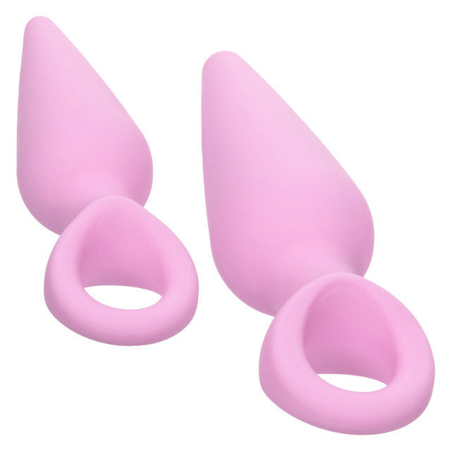 First Time Booty Probe Duo (Pink) – Beginner-Friendly Anal Probes Set