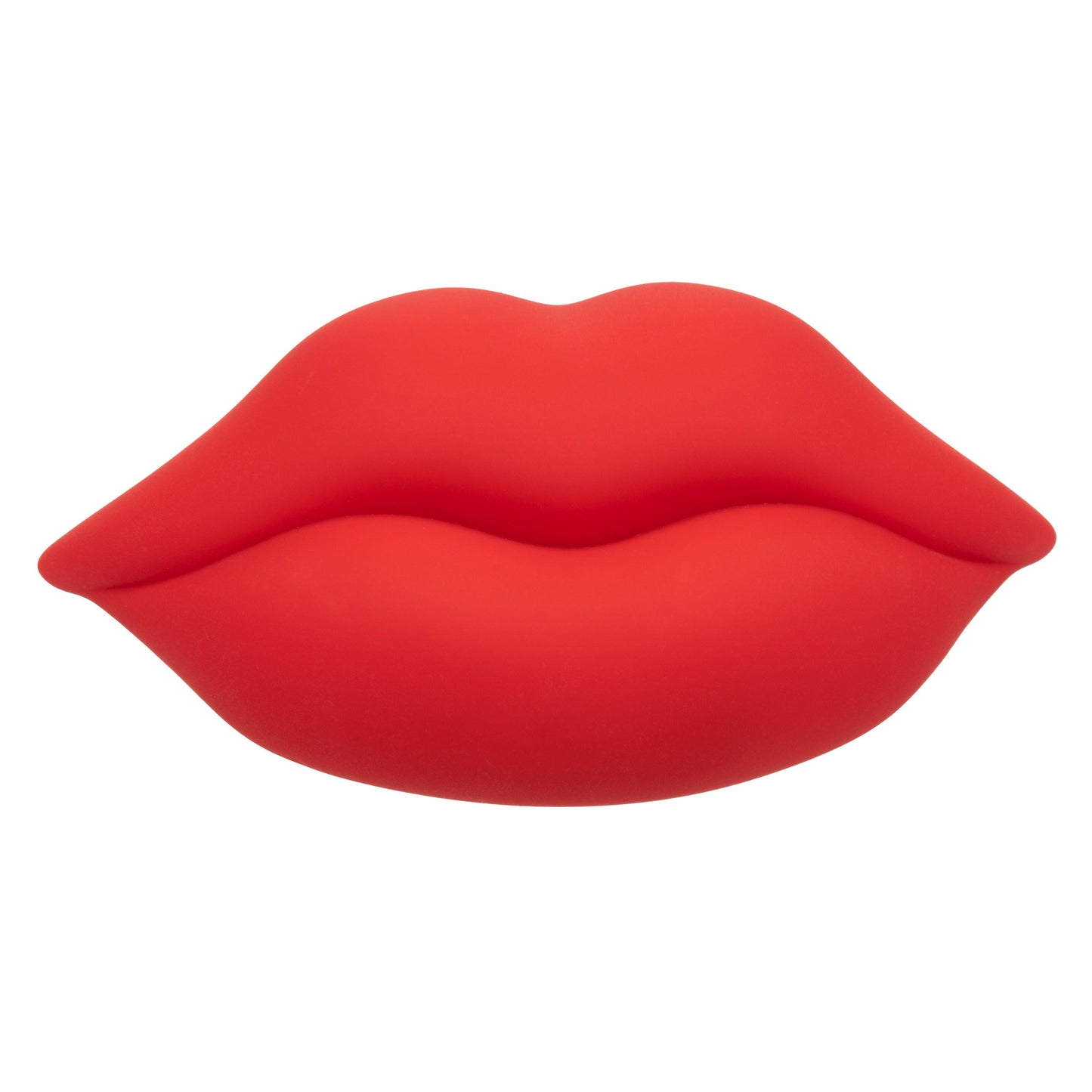 Naughty Bits MUAH Mini Red Lip-Shaped Silicone Vibrator 3.25 Inches Waterproof