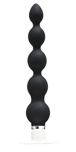 Quaker Anal Vibe (Black) – Silicone Anal Vibrator