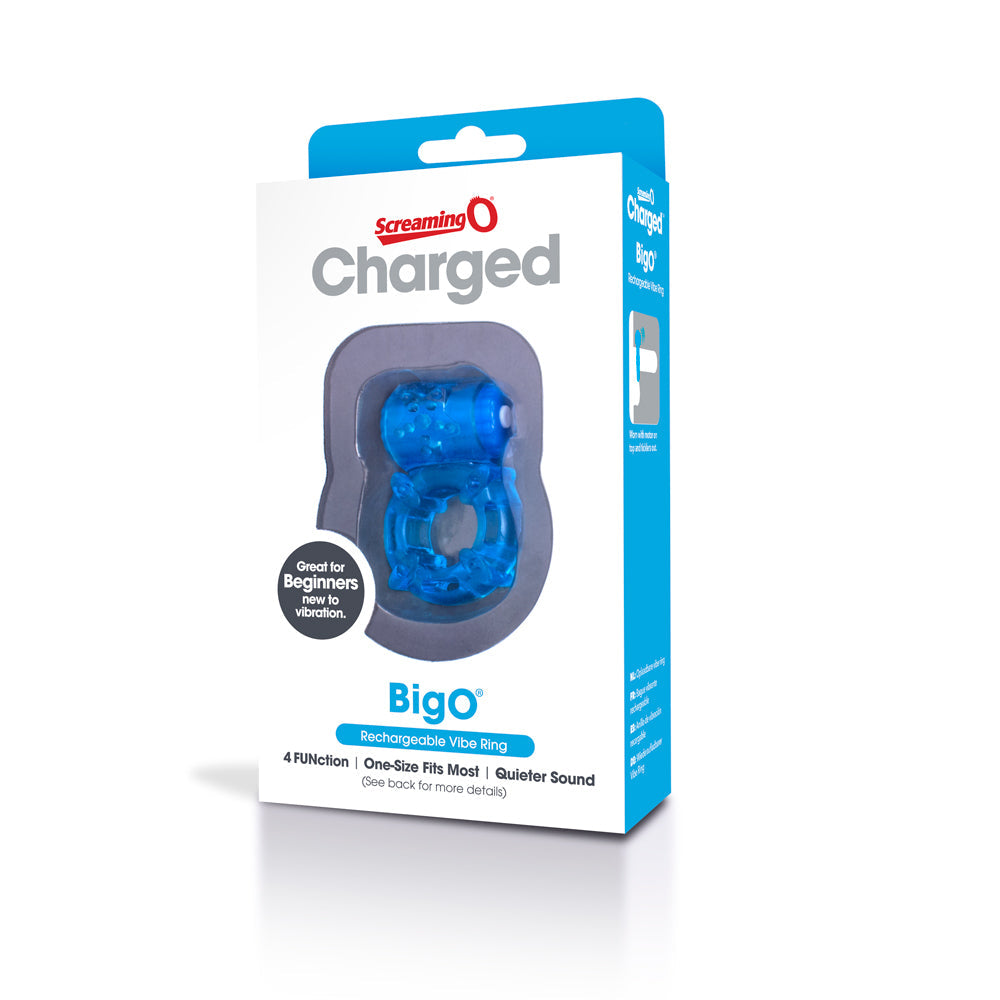Screaming O Charged BigO – Rechargeable Vibrating Cock Ring