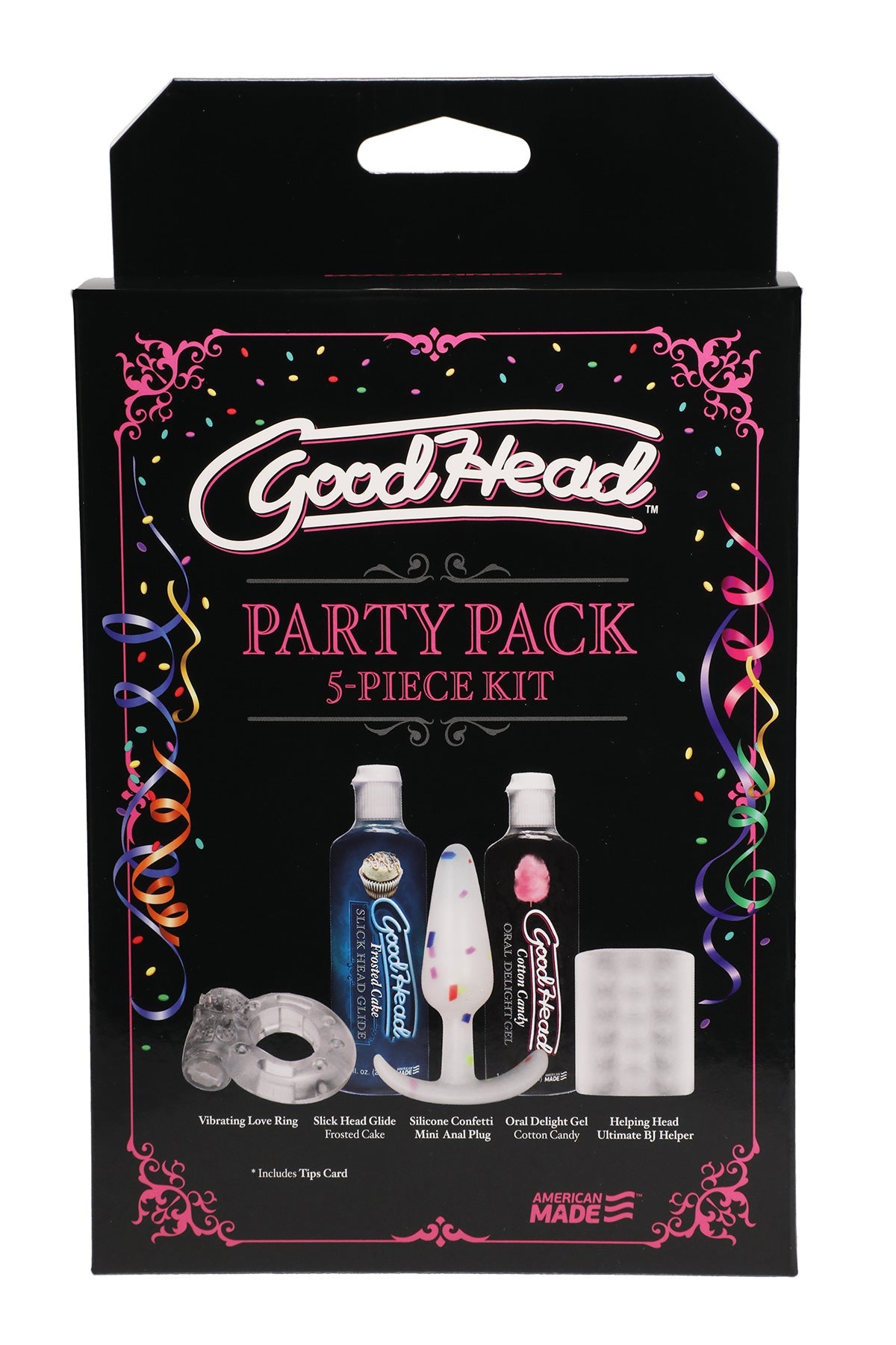 Goodhead Party Pack 5 Piece Oral and Anal Pleasure Kit