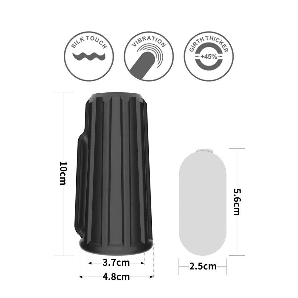 Lovetoy Ridge Vibrating Penis Scrotum Sleeve – Vibrating Penis Sleeve