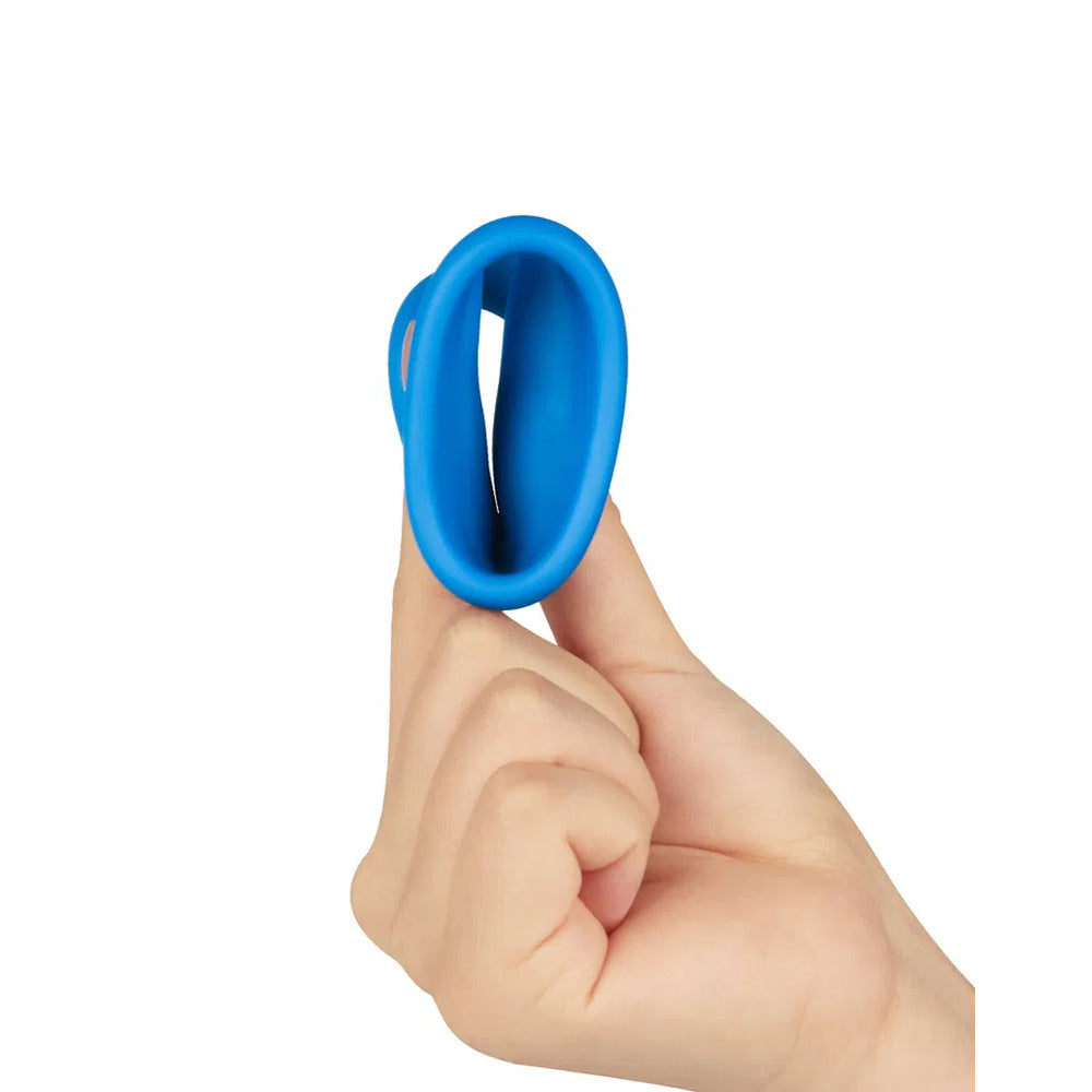 Tapered Squeeze Stretcher – Dual-Function Penis Ring and Ball Stretcher Silicone Device