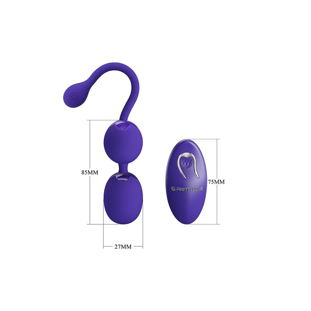 Pretty Love Willie Youth – Remote-Controlled Vibrating Kegel Balls