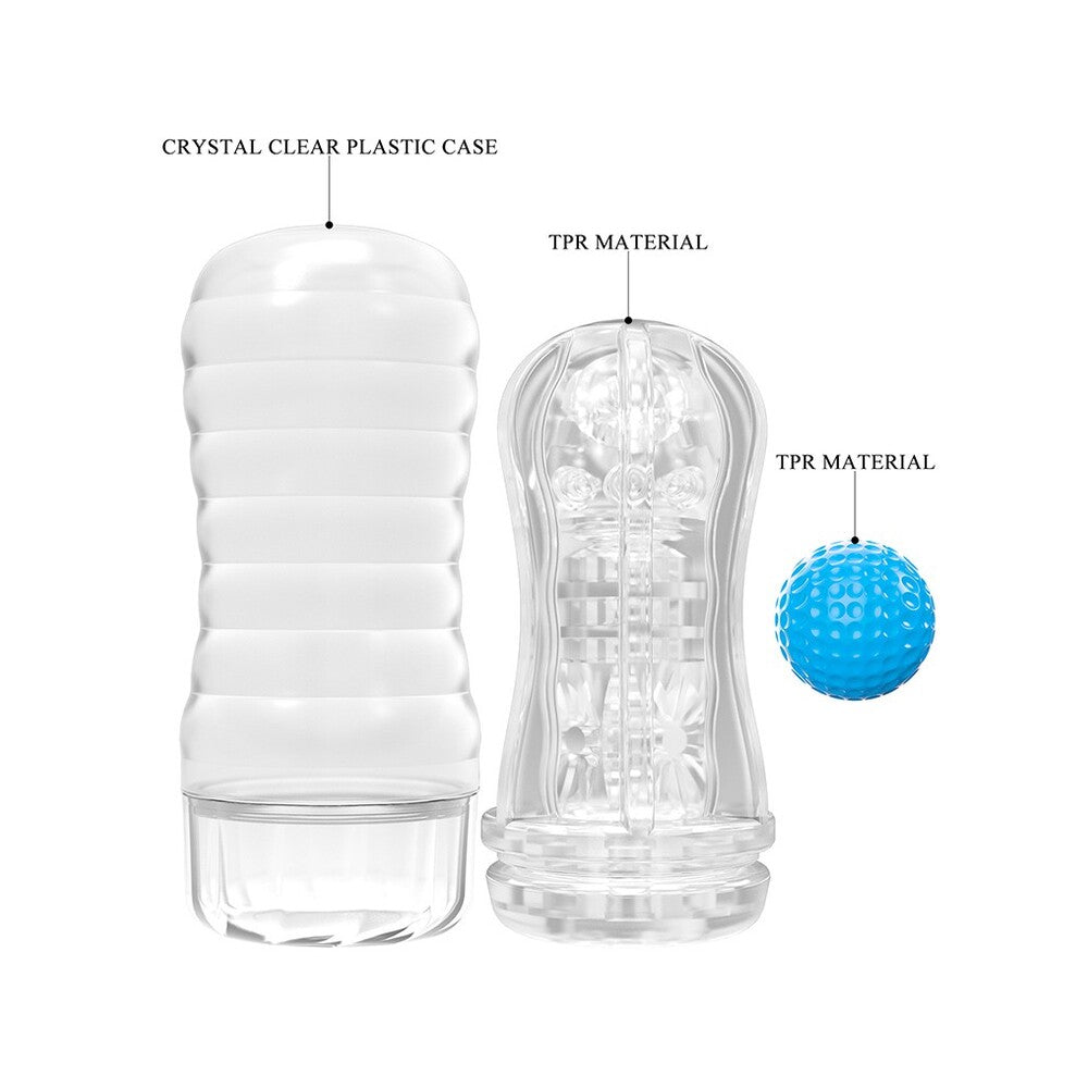 Pretty Love Plant Blue Vacuum Masturbator – Male Masturbator Cup