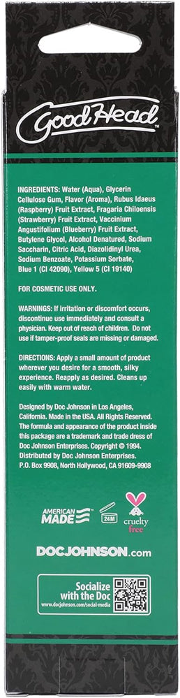 Good Head Oral Delight (Green Apple) – Oral Sex Enhancer Gel 4 oz