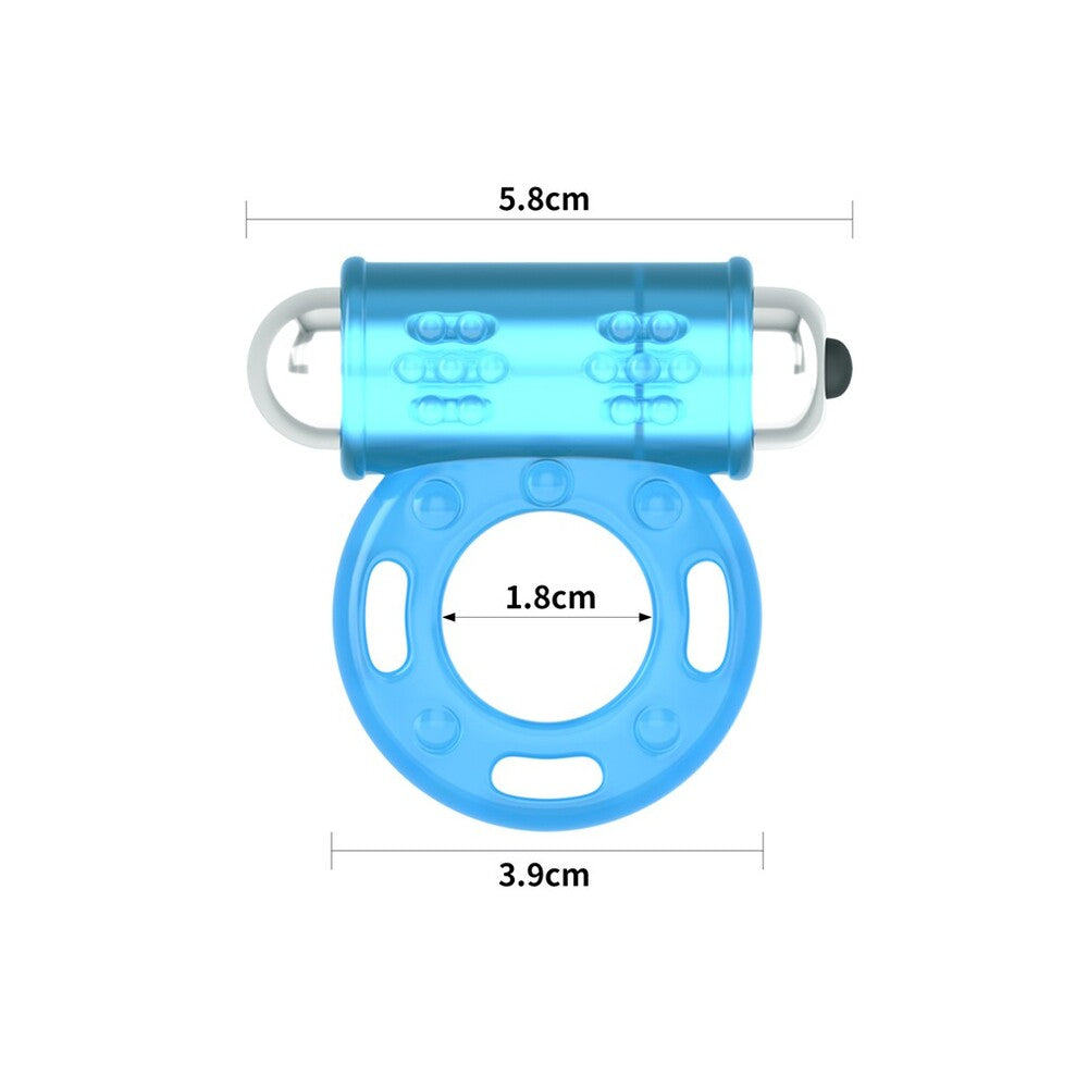 Lovetoy Lumino Play – Glow-In-The-Dark Cock Ring Vibrator