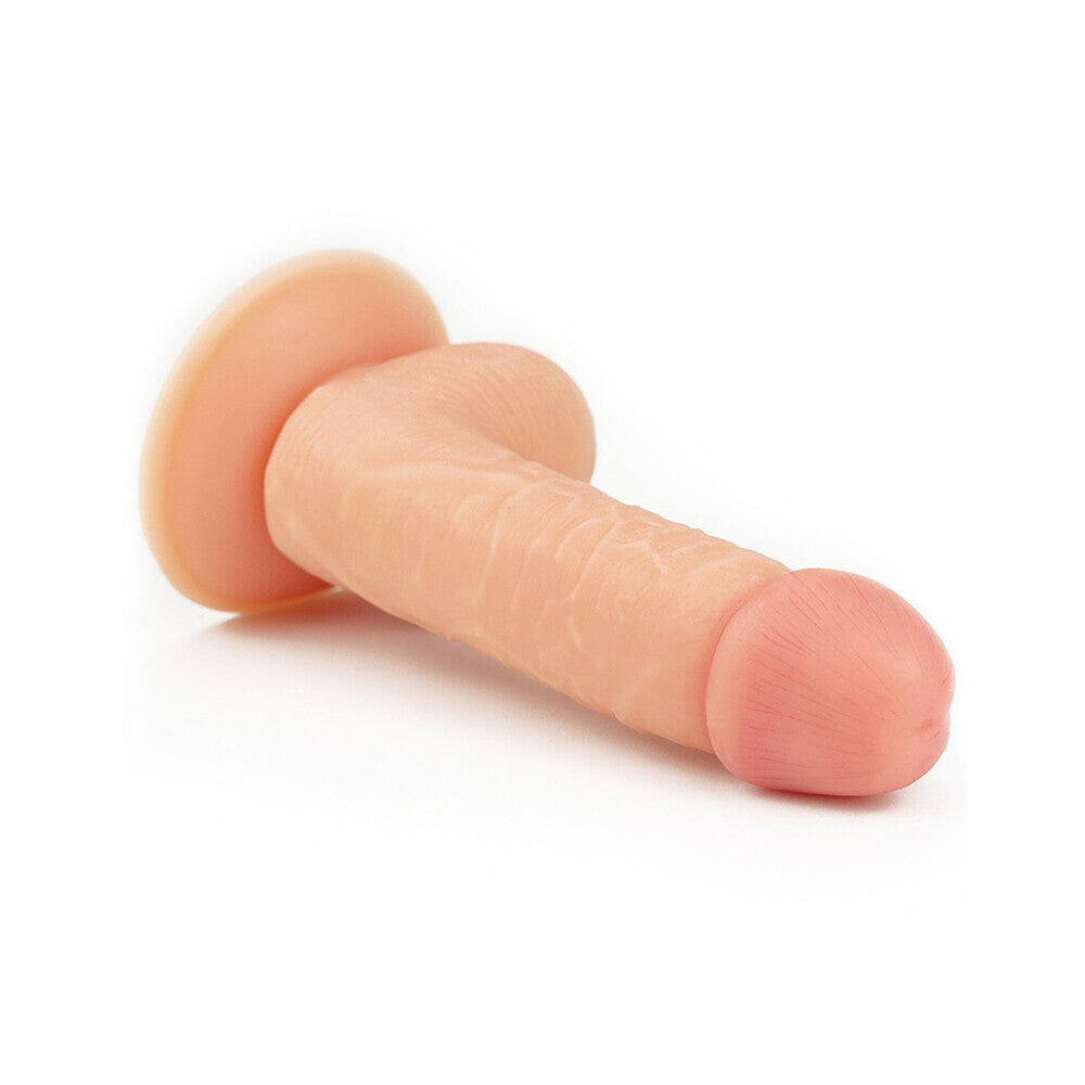 Lovetoy The Ultra Soft Dude – 7 Inch Realistic Dildo with Suction Cup