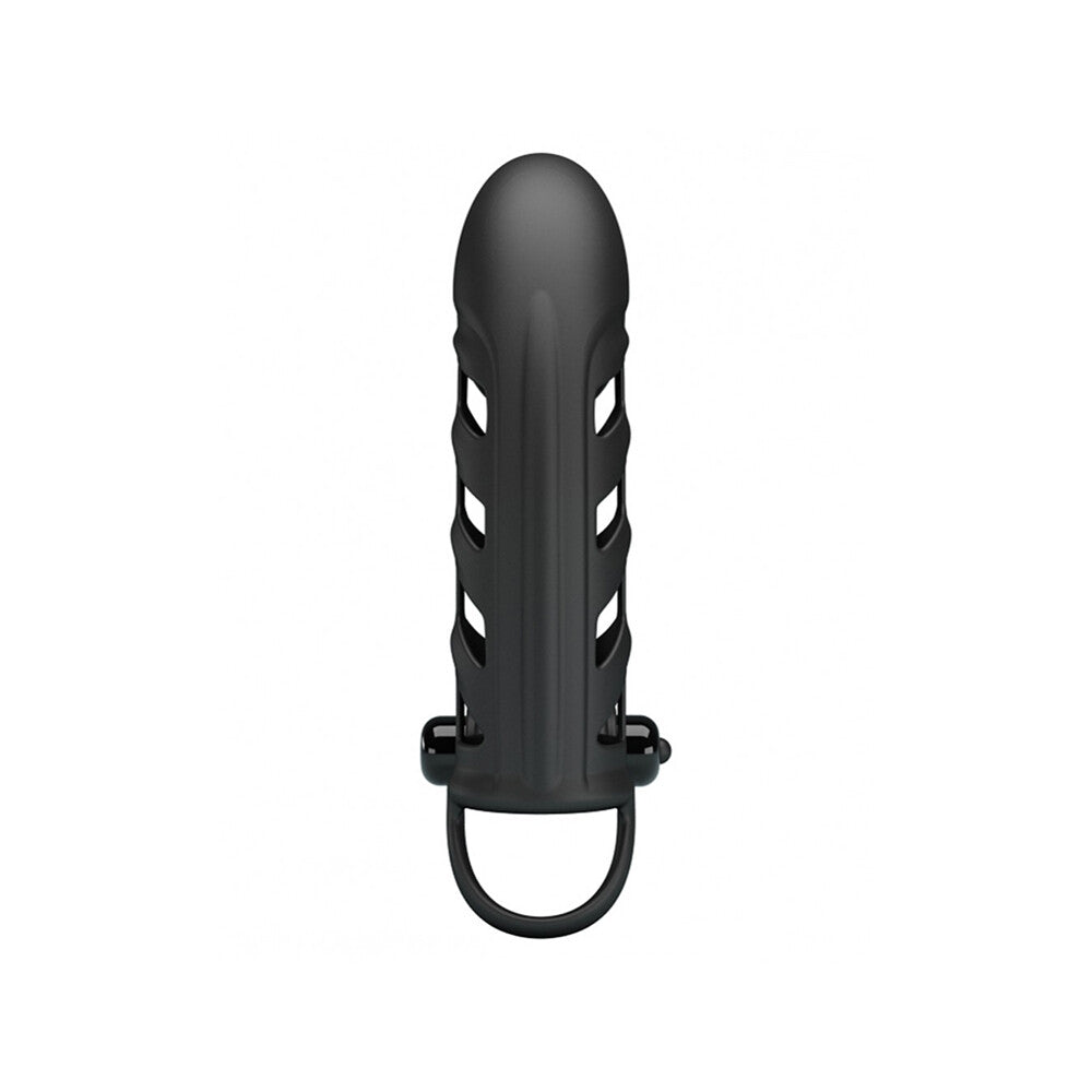 Pretty Love Vibrating Penis Sleeve – Silicone Enhancing Sleeve