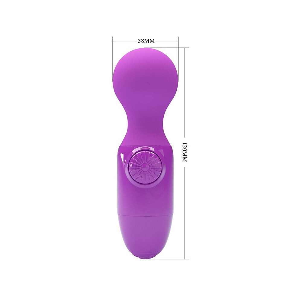 Little Cute Mini Stick – Compact Multi-Speed Silicone Wand Vibrator