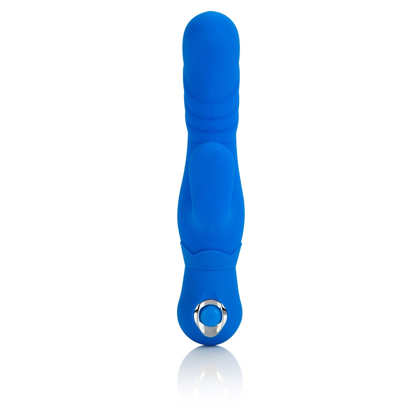 Posh Blue Silicone Thumper Dual Massager with 3 Speeds