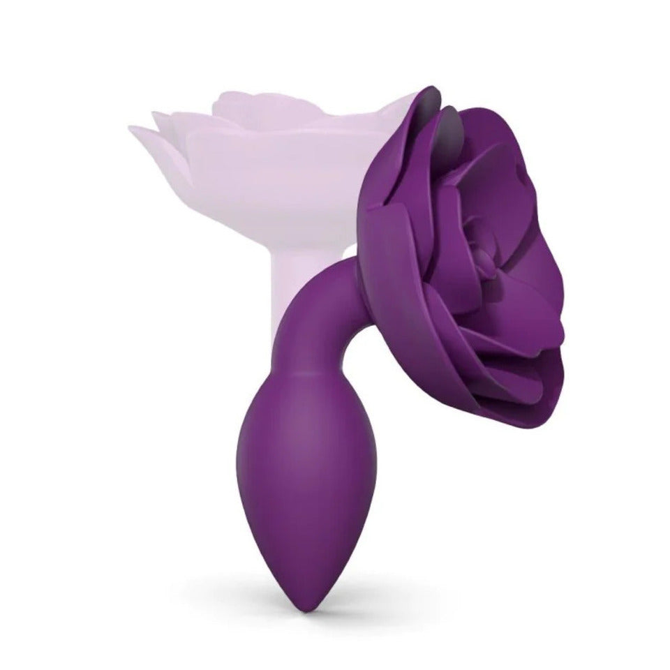 Love To Love Open Rose Small – Flexible Silicone Butt Plug