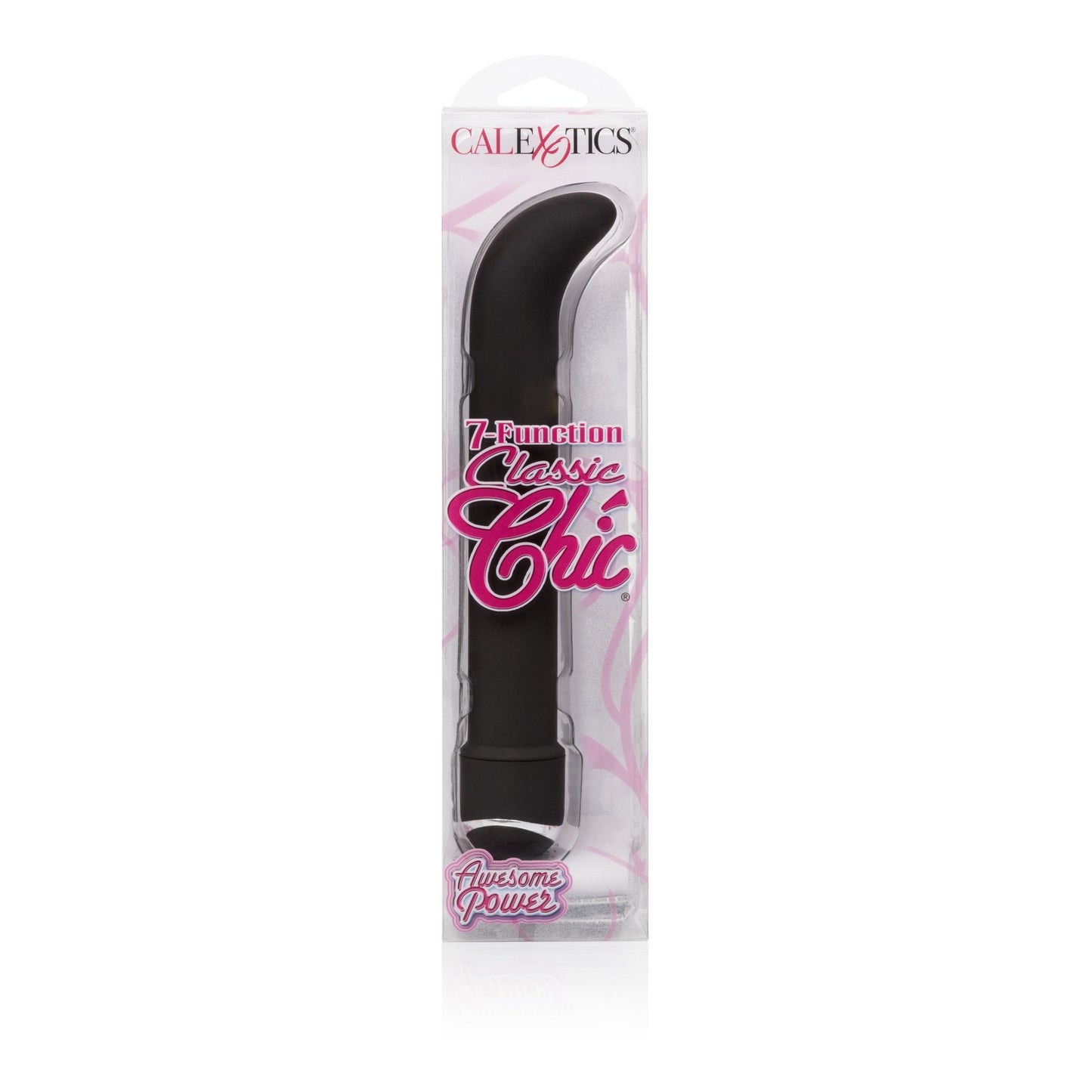 7 Function Classic Chic G Spot Massager Black 6.25 Inch