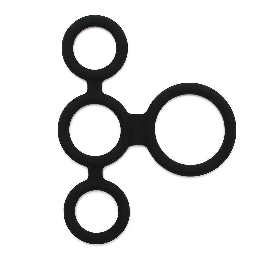 Rimba Quatro – Multi-Ring Cock Ring and Ball Splitter