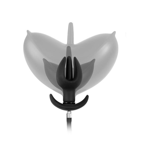 Rimba Latex Play Inflatable Tulip-Shaped Anal Plug