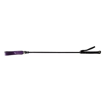 Rouge Long Riding Crop 24 Inch Slim Leather Tip Riding Crop