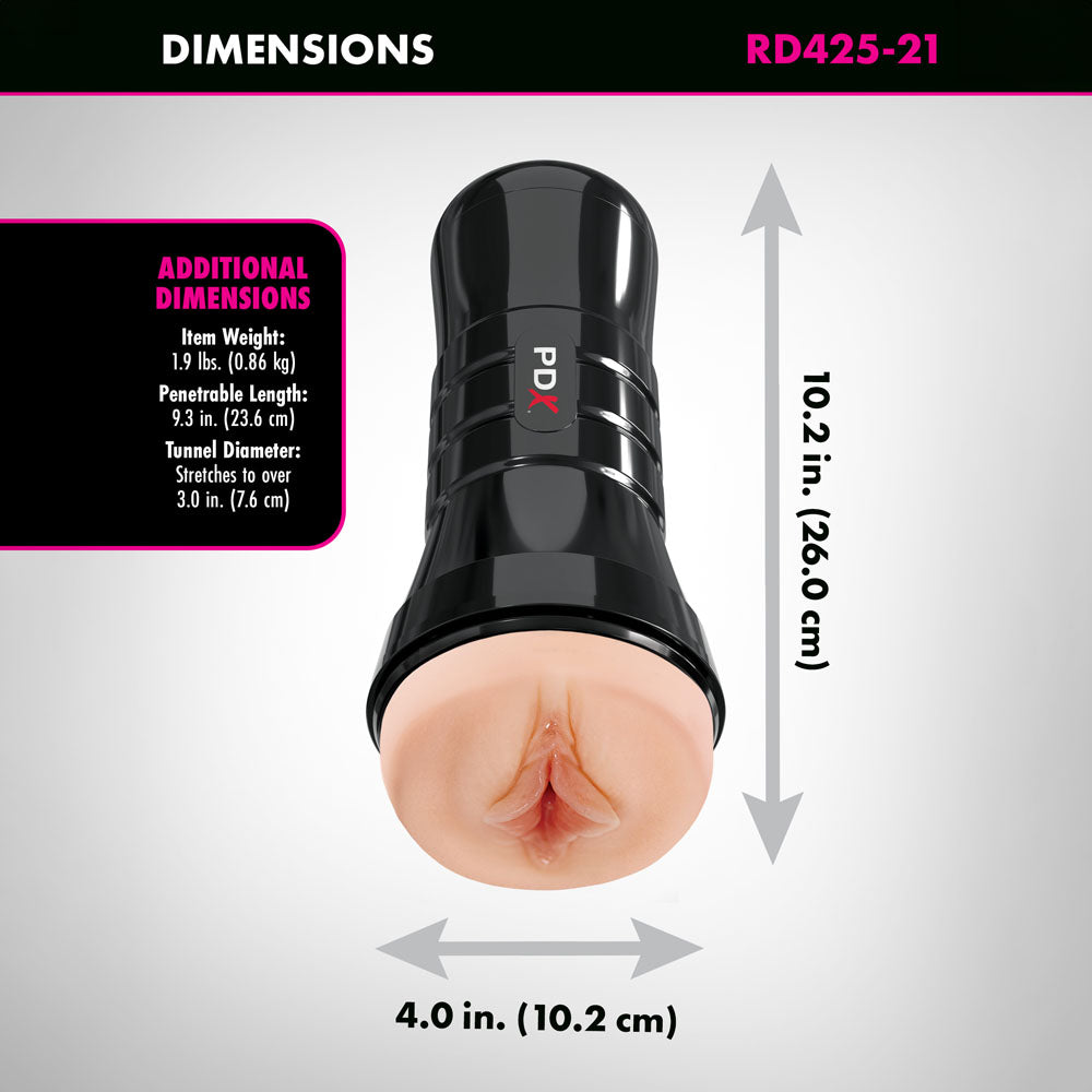 Pdx Wet Pussies Super Luscious Lips XXL Vagina Stroker