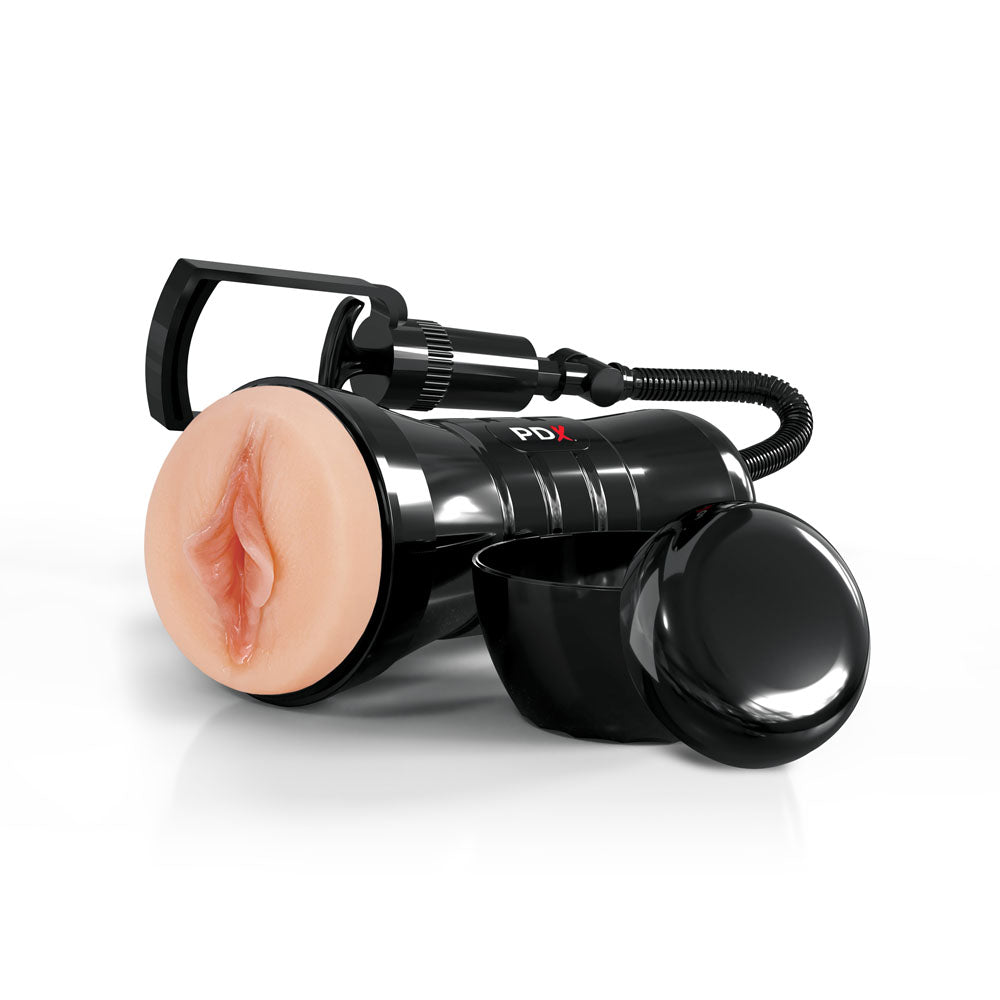 PDX Wet Pussies Super Sucker XXL – Suction Pump Vagina Stroker