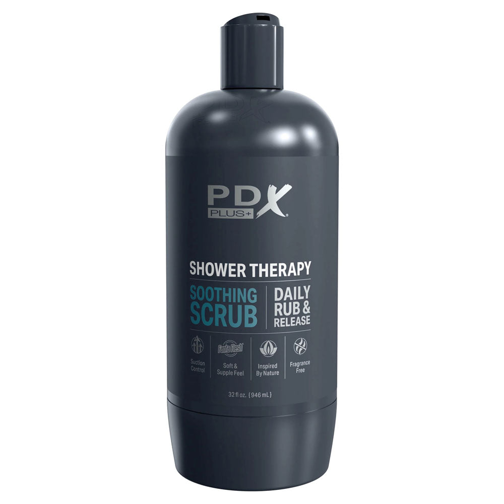 PDX Discreet Shower Soothing Scrub (Shampoo Bottle Edition) – Masturbator