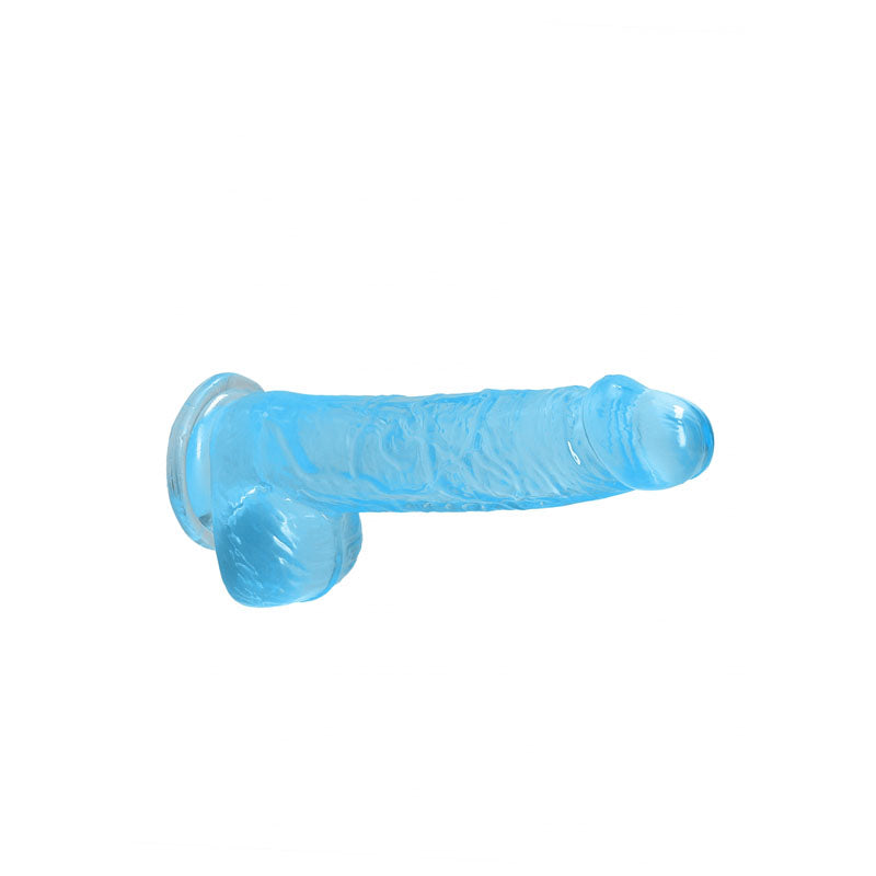 REALROCK Crystal Clear – 6 Inch Realistic Dildo With Balls