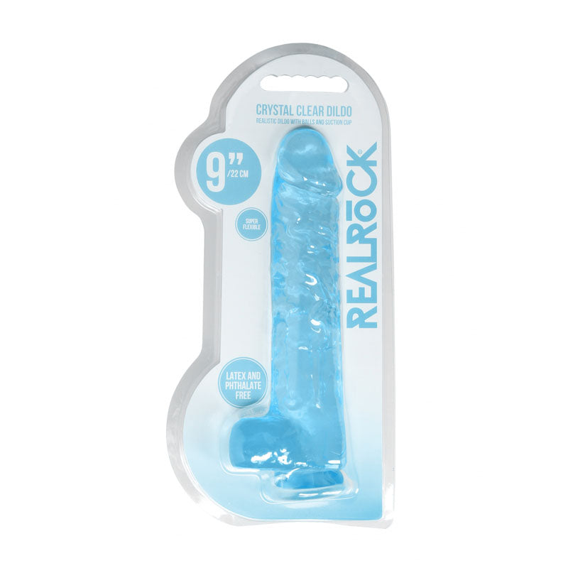 RealRock Realistic Dildo With Balls 9 Inch – Realistic Dildo