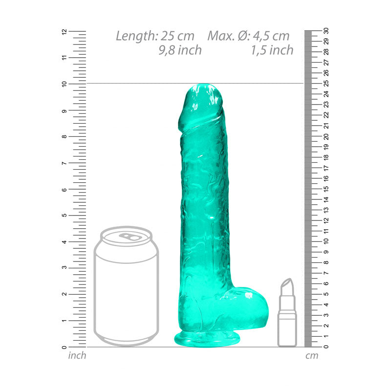 RealRock Realistic Dildo With Balls 9 Inch – Realistic Dildo