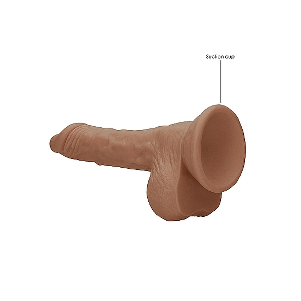 RealRock 7 Inch Dong with Testicles – Lifelike Dildo