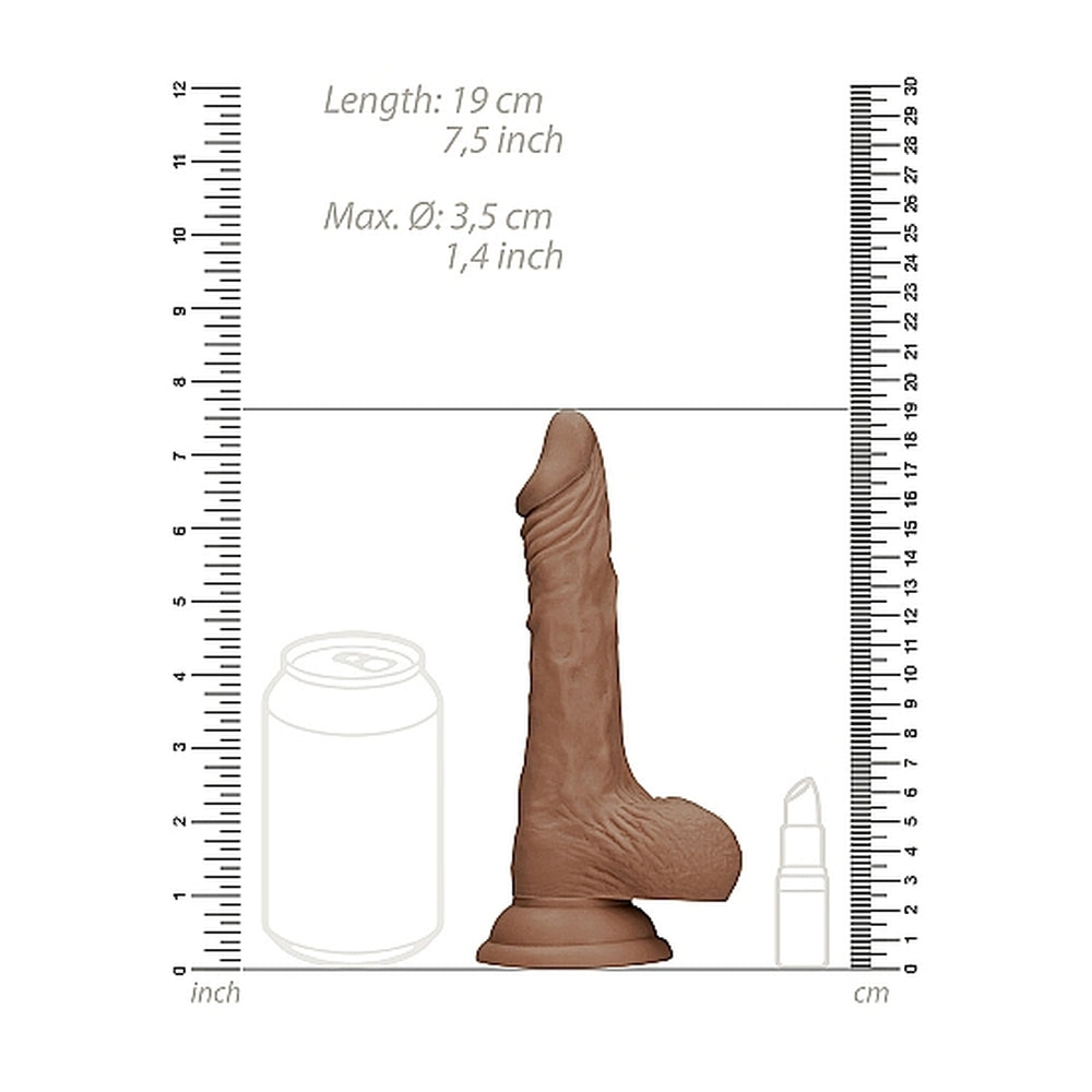RealRock 7 Inch Dong with Testicles – Lifelike Dildo