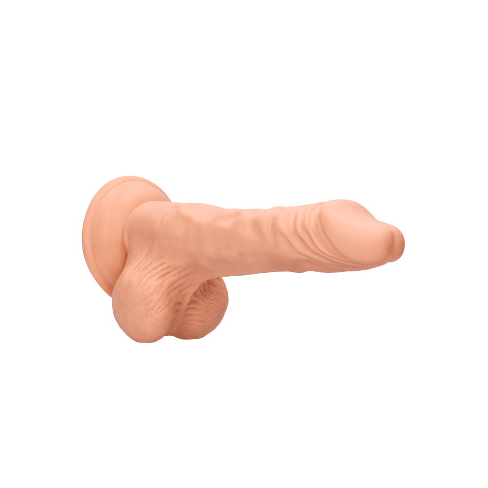RealRock 8 Inch Realistic Dong with Testicles – Lifelike Dildo