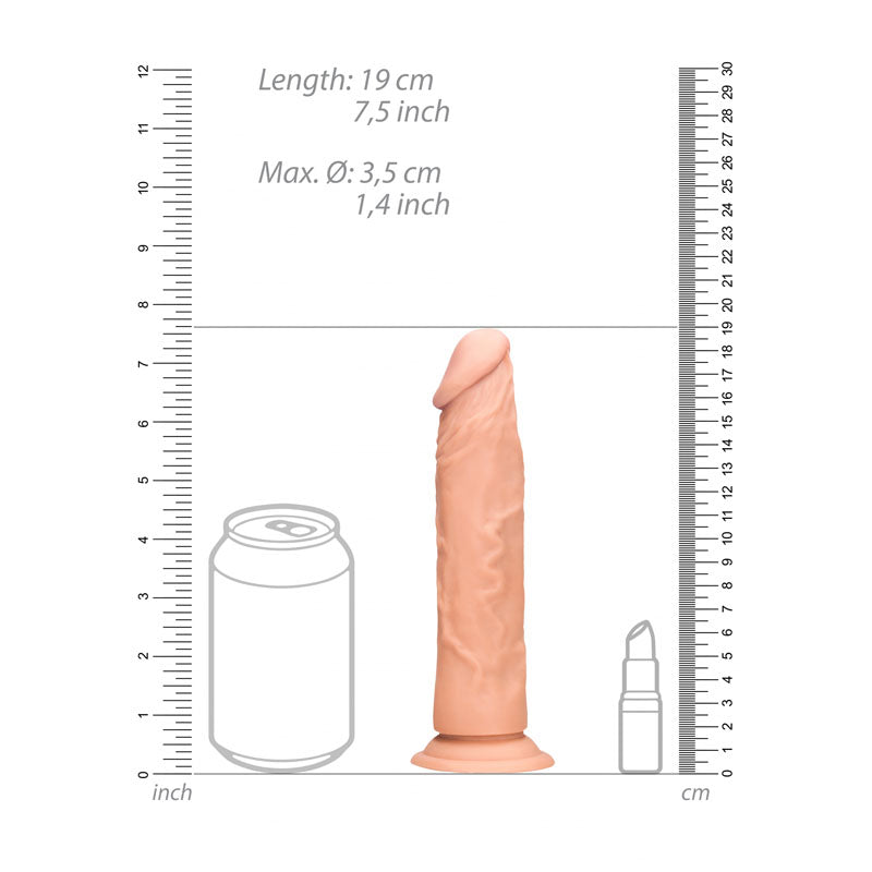 Realrock 7 Inch Realistic Dildo 17.8 cm Dong